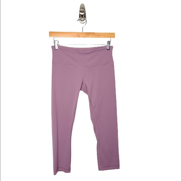 lululemon | Wunder Under Crop III Dusty Mauve Luxtreme RARE 6 - Picture 5 of 7